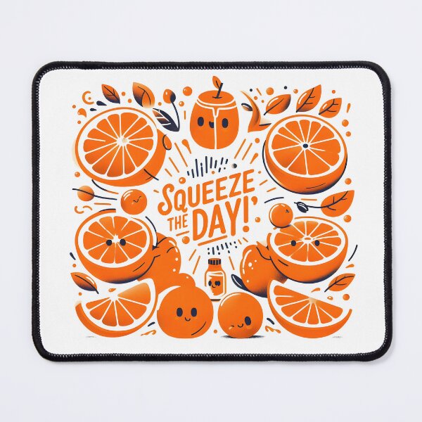 Item preview, Orange: Squeeze the day! designed and sold by Dungeon-Depot.