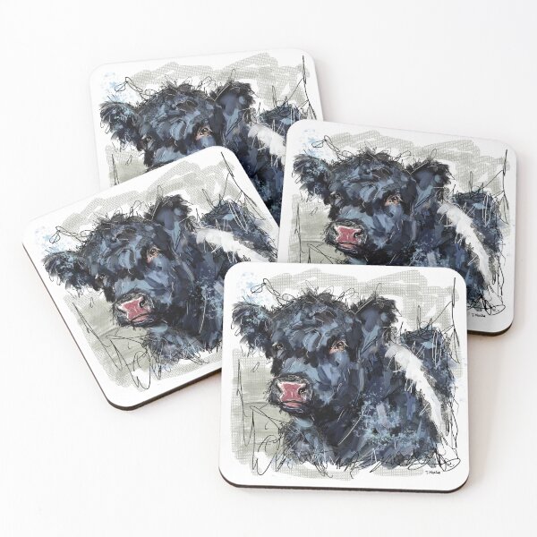 Item preview, Belted Galloway designed and sold by TraceyMackieArt.