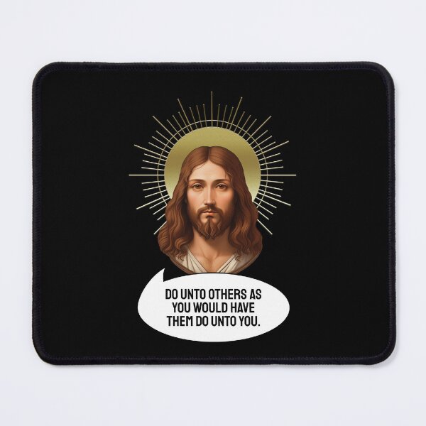 Item preview, Jesus head with wise message designed and sold by HarridanCreates.