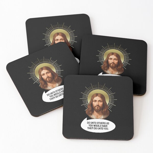 Item preview, Jesus head with wise message designed and sold by HarridanCreates.