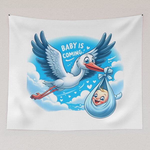 Item preview, Whimsical Sky Delivery designed and sold by AI-Only Creations.