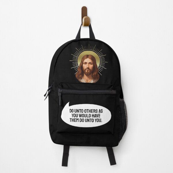 Item preview, Jesus head with wise message designed and sold by HarridanCreates.