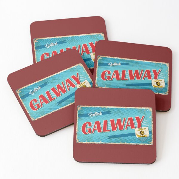 Item preview, GALWAY City Ireland Gaillima Sticker T-Shirt 01 designed and sold by LocationInks.