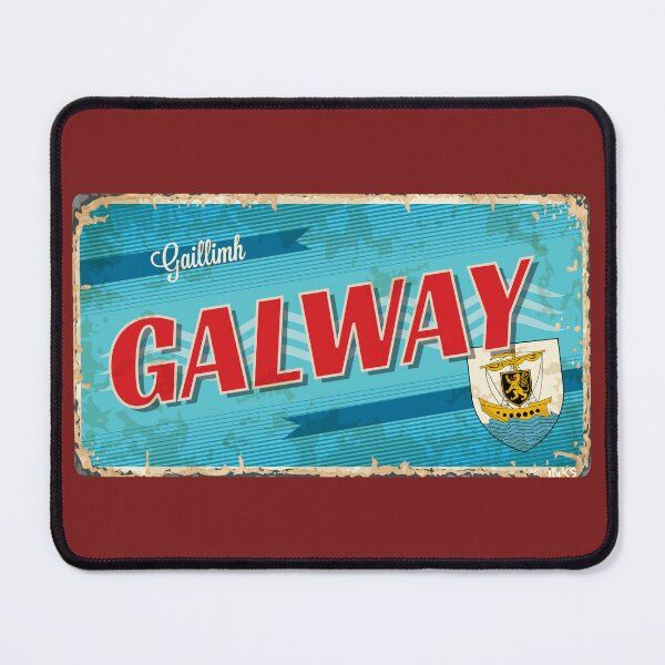 Item preview, GALWAY City Ireland Gaillima Sticker T-Shirt 01 designed and sold by LocationInks.