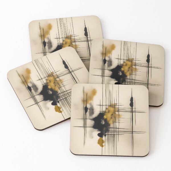 Item preview, Bauhaus Golden Smudge designed and sold by Zenvo.