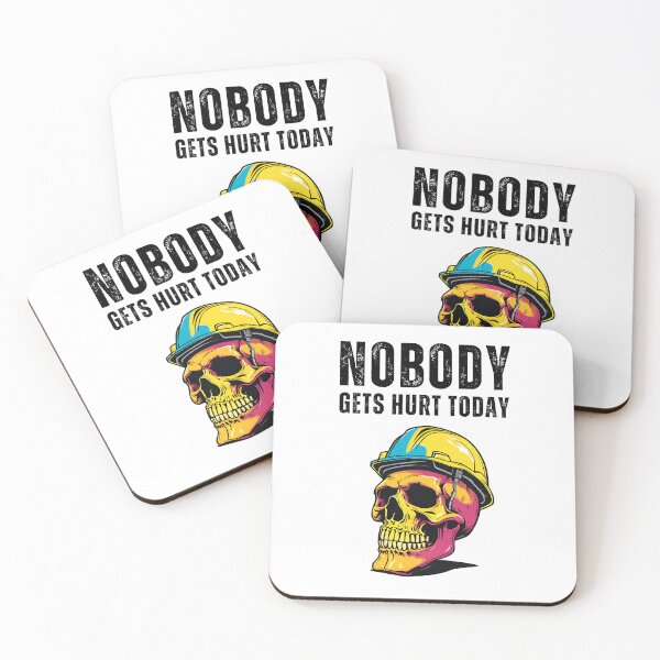 Item preview, Blue Collar Worker Skull in Hard Hat designed and sold by gillys.
