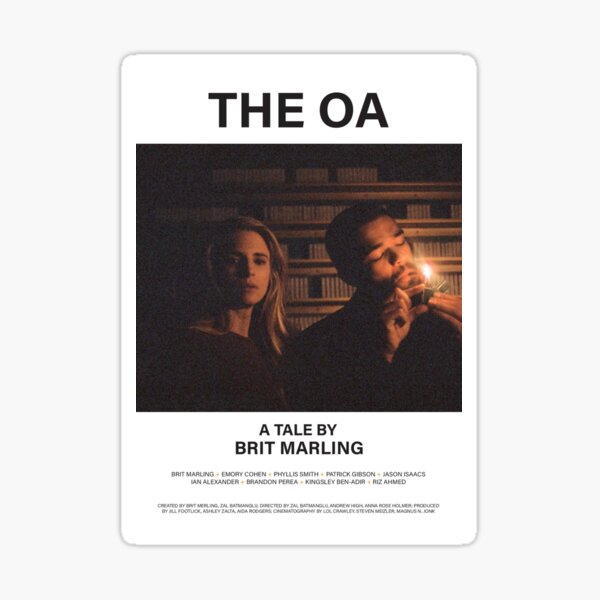 Item preview, THE OA // blurred poster aesthetic minimal designed and sold by 33ll.