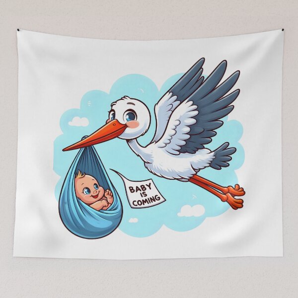 Item preview, Joyful Airborne Arrival designed and sold by AI-Only Creations.