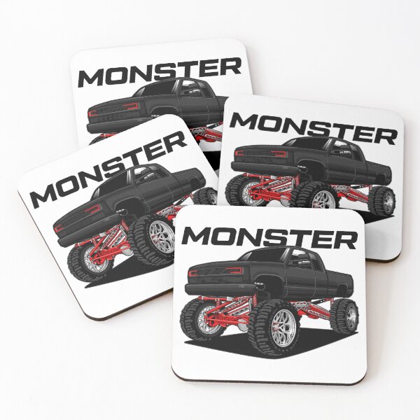 Item preview, Truck Monster Black designed and sold by vektoranda.