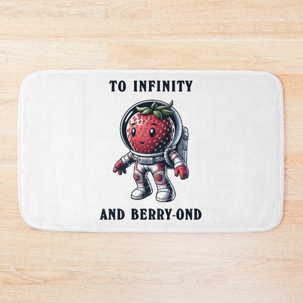 Item preview, Strawberry Astronaut Space Infinity Cartoon Styled designed and sold by CosyTeal.