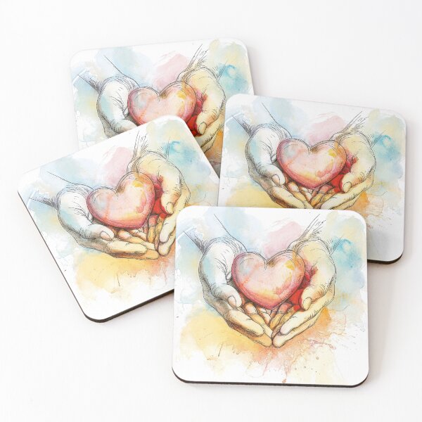 Item preview, Heart in Hand: The Gentle Cradle of Affection designed and sold by dungeonwarriors.