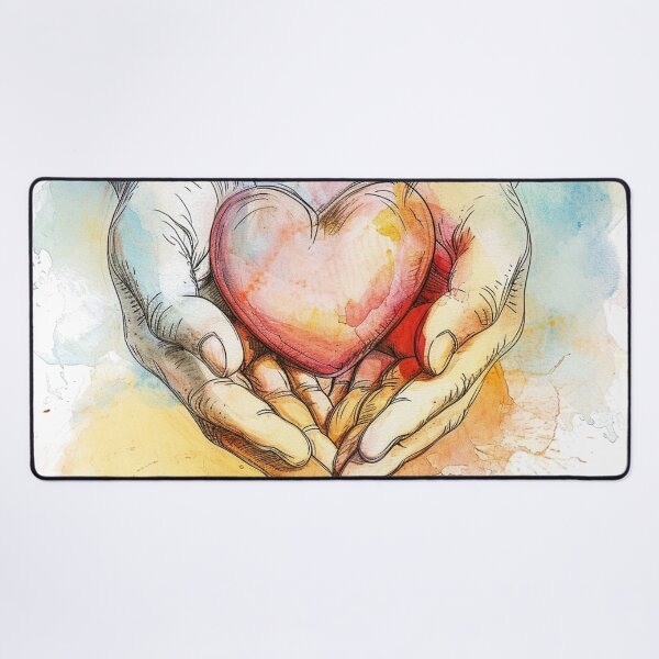 Item preview, Heart in Hand: The Gentle Cradle of Affection designed and sold by dungeonwarriors.