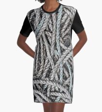 Bondage Graphic T-Shirt Dress