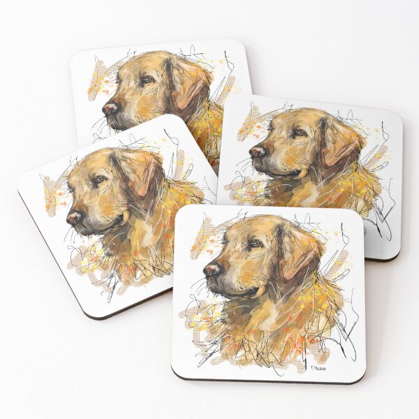 Item preview, Golden Retriever designed and sold by TraceyMackieArt.