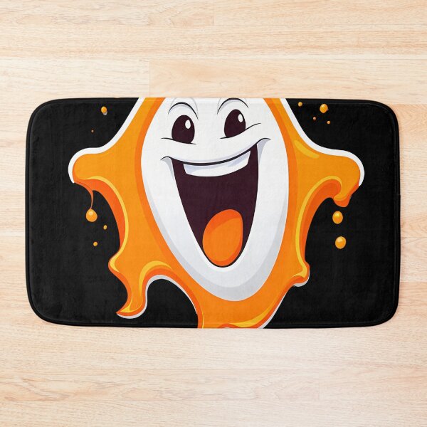 Item preview, Explore the Playful Universe of Orange Ghost Digital Art. designed and sold by Artedig.