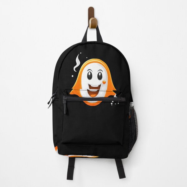 Item preview, Digital Art: Discover the Magic of the Smiling Orange Ghost. designed and sold by Artedig.