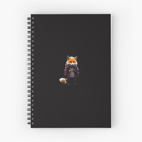 Item preview, savage and cute winter fox sticker retro animal lovers 2024 designed and sold by TRENDYDESIGNSzz.