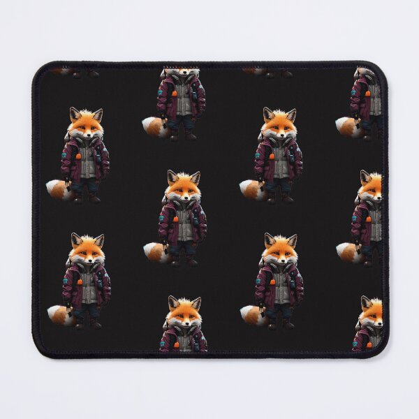 Item preview, savage and cute winter fox sticker retro animal lovers 2024 designed and sold by TRENDYDESIGNSzz.