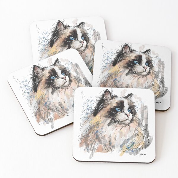 Item preview, Ragdoll Cat designed and sold by TraceyMackieArt.