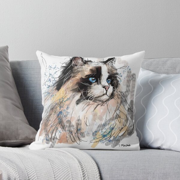 Item preview, Ragdoll Cat designed and sold by TraceyMackieArt.