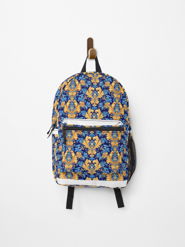 Thumbnail 1 of 3, Backpack, Pattern Real borghese designed and sold by FlamerDesign.