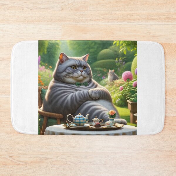 Item preview, Cat enjoy high tea designed and sold by Catsmoment.