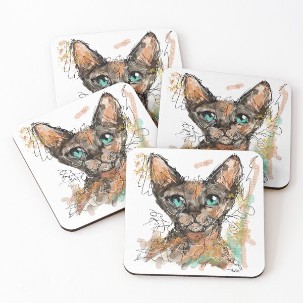 Item preview, Devon Rex designed and sold by TraceyMackieArt.