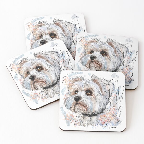 Item preview, Maltese Terrier designed and sold by TraceyMackieArt.