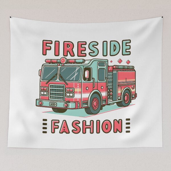 Item preview, Firetruck: Fireside Fashion designed and sold by Dungeon-Depot.
