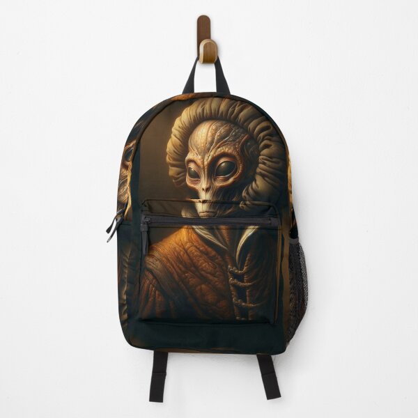 Item preview, Baroque Alien Elegance: A Rembrandt-Inspired Portrait designed and sold by lamp148.