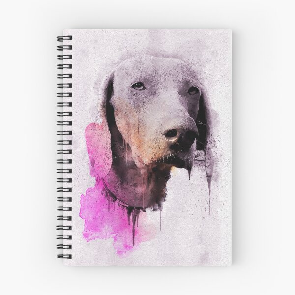 Item preview, Poppy Weimaraner Dog Portrait designed and sold by PugsandStuff.