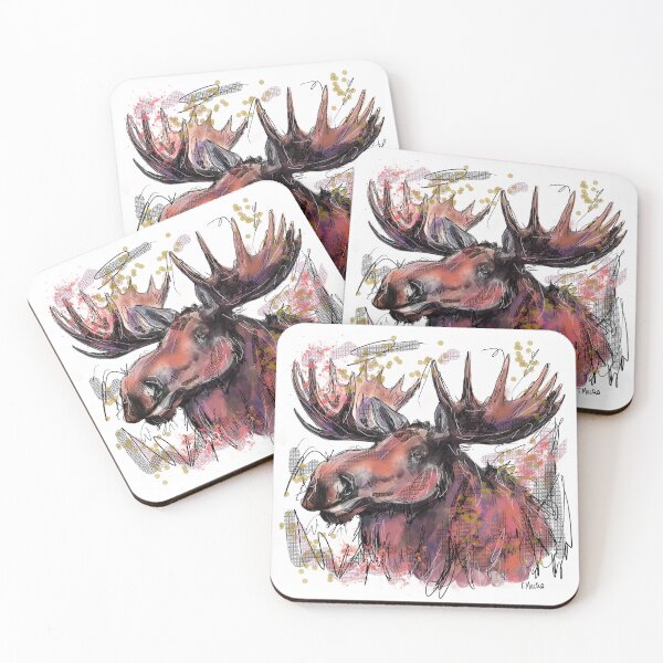 Item preview, The Moose designed and sold by TraceyMackieArt.