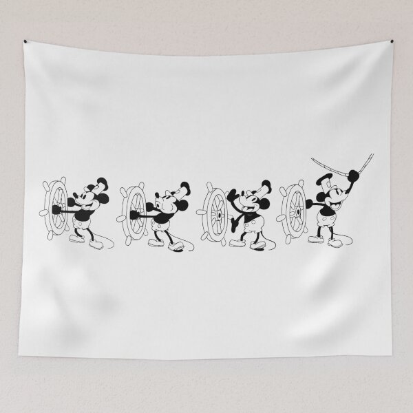Item preview, Steam boat Willie Mickey 4 set designed and sold by Barrart Studio.