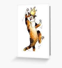 Happy Birthday Cat Greeting Card