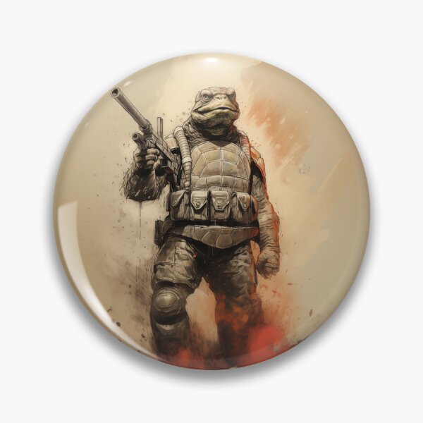 Item preview, Ted the Turtle Soldier designed and sold by DuoGraphic.