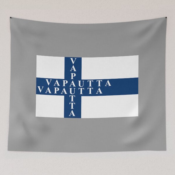 Item preview, 2nd Finnish National Freedom Flag (Suomen vapauslippu) designed and sold by JonathanR1994.