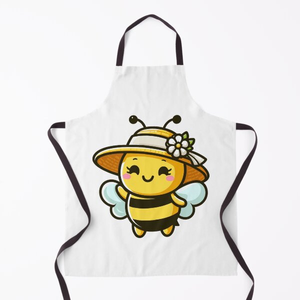 Item preview, Bee with Hat designed and sold by ArtfulWeave.