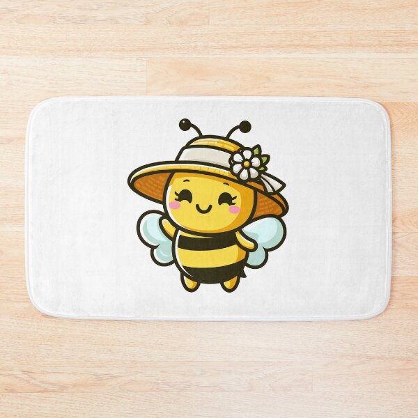 Item preview, Bee with Hat designed and sold by ArtfulWeave.