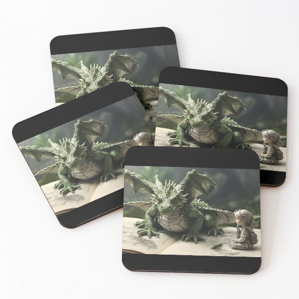 Item preview, Enchanted Companions: The Artist and the Dragon designed and sold by MachineDesigned.