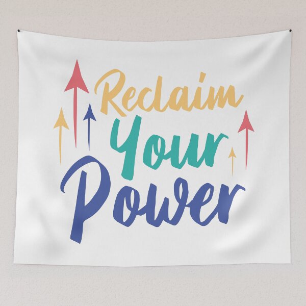 Item preview, Reclaim Your Power | Colour | White designed and sold by Wintre2.