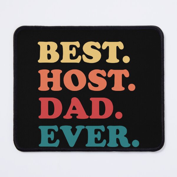 Item preview, Best Host Dad Ever Funny Host Family Retro designed and sold by BlueBerry-Pengu.