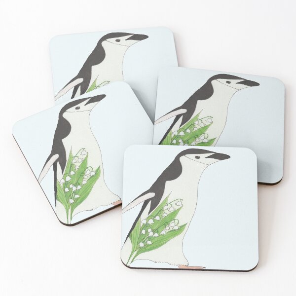 Item preview, Lilly of the valley Chinstrap Penguin designed and sold by RageMelon.