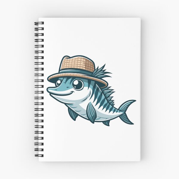 Item preview, Barracuda with Hat designed and sold by ArtfulWeave.