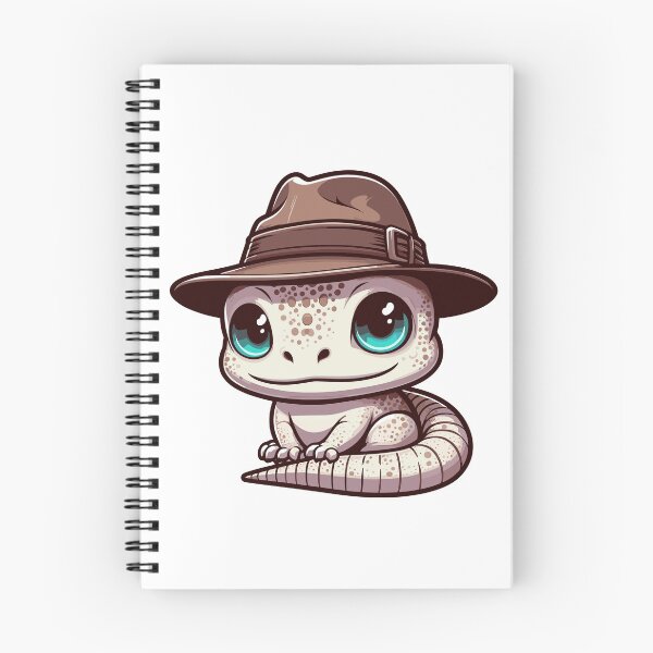 Item preview, Cool Basilisk in Hat designed and sold by ArtfulWeave.
