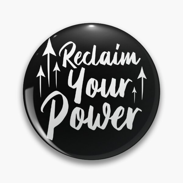 Item preview, Reclaim Your Power | White | Black designed and sold by Wintre2.