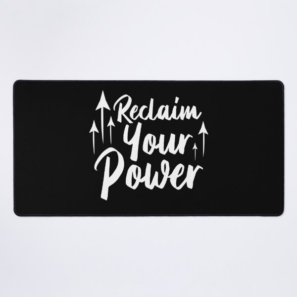 Item preview, Reclaim Your Power | White | Black designed and sold by Wintre2.