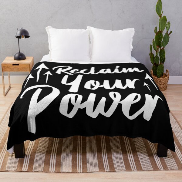 Item preview, Reclaim Your Power | White | Black designed and sold by Wintre2.
