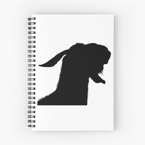 Artikelvorschau, Anglo-nubische Ziegensilhouette entworfen und verkauft von DKBCreations.