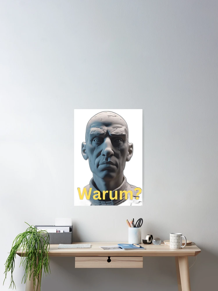 Thumbnail 2 of 3, Poster, WHY? designed and sold by BubbleTextBox.