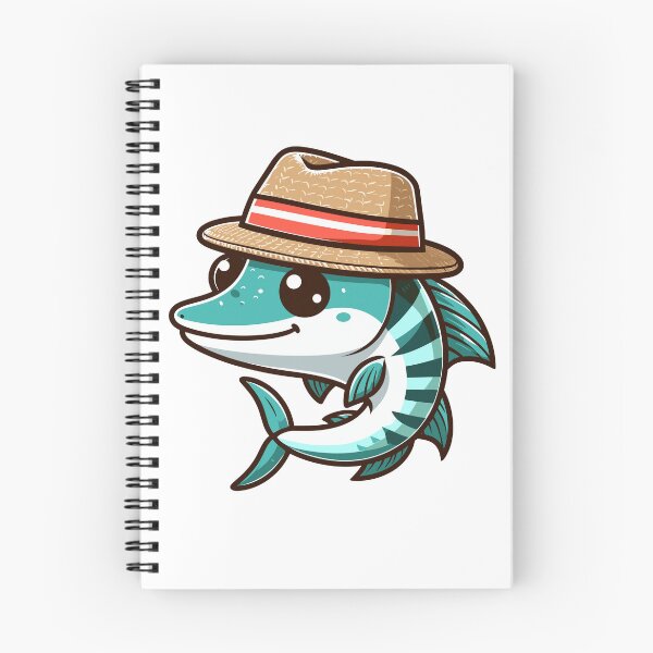 Item preview, Cool Barracuda in Hat designed and sold by ArtfulWeave.